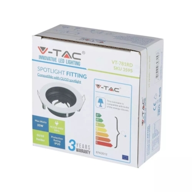 Oczko V-TAC SKU3595 VT-781RD-WH