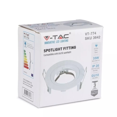 Oczko V-TAC SKU3642 VT-774-WH