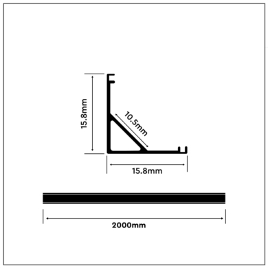 Profil V-TAC SKU2874 VT-8109