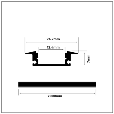 Profil V-TAC SKU2875 VT-8106