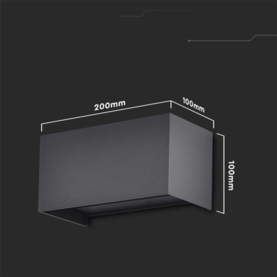 Oprawa V-TAC SKU2977 VT-8125-B-N 3000K 24W 2720lm
