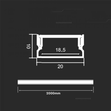 Profil V-TAC SKU23174 VT-8202