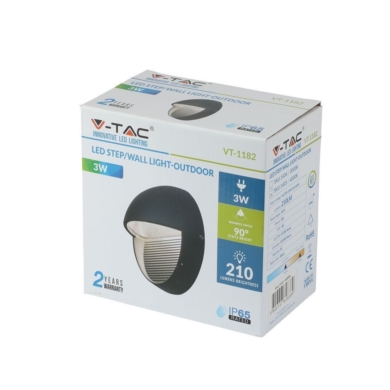 Oprawa V-TAC SKU1405 VT-1182-B 4000K 3W 210lm