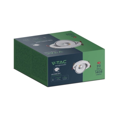Oprawa V-TAC SKU10581 VT-2520 3000K-4000K-6400K 20