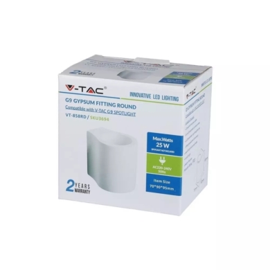 Kinkiet V-TAC SKU3694 VT-858RD