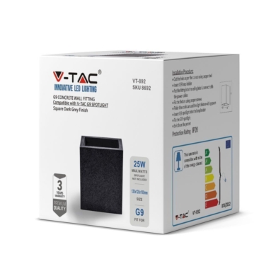 Kinkiet V-TAC SKU8692 VT-892 25W Max