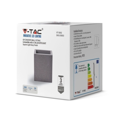 Kinkiet V-TAC SKU8693 VT-892 25W Max