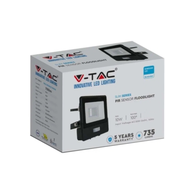 Naświetlacz V-TAC SKU20282 VT-118S-1 6400K 10W 735
