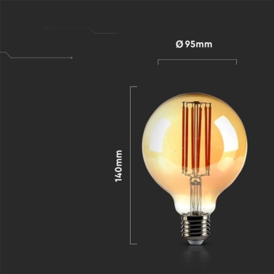 Żarówka V-TAC SKU217147 VT-2027 2200K 7W 700lm