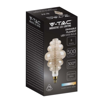 Żarówka V-TAC SKU217465 VT-218 2000K 8W 500lm