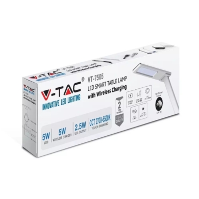 Lampka V-TAC SKU218603 VT-7505 3000K-6500K 5W 560l