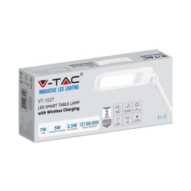 Lampka V-TAC SKU218519 VT-1027 2700K-6500K 7W 400l