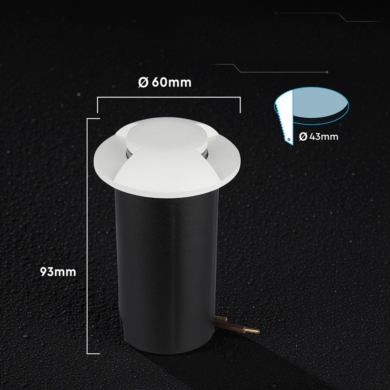 Oprawa V-TAC SKU211469 VT-1171 3000K 1W 50lm