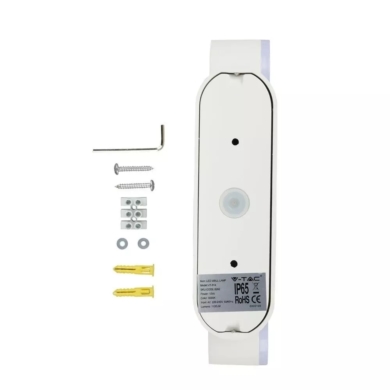 Kinkiet V-TAC SKU218292 VT-814-W 3000K 12W 1444lm