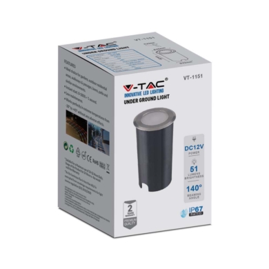 Oprawa V-TAC SKU2879 VT-1151 3000K 1W 51lm