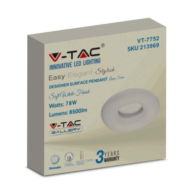 Oprawa V-TAC SKU213969 VT-7752-N 2700K-6400K 80W 7