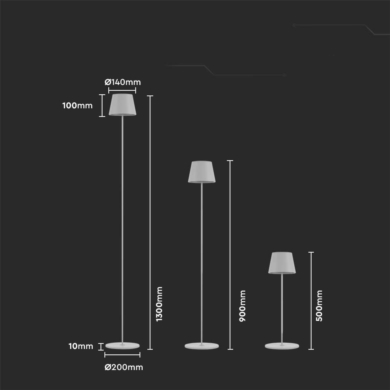 Lampa V-TAC SKU7007 VT-7544-W 3000K 4W 300lm