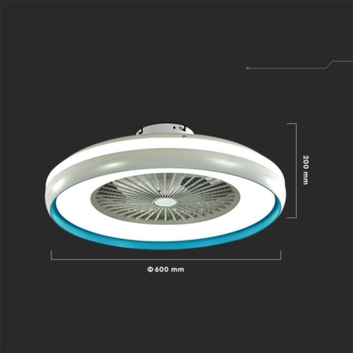 Wentylator V-TAC SKU217934 VT-5022 45W 3000lm