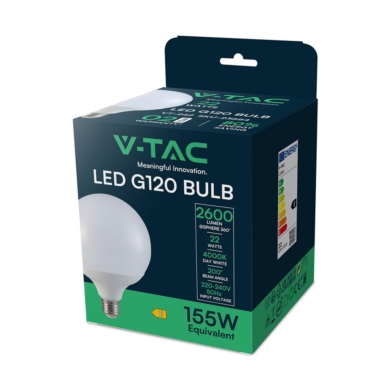 Żarówka V-TAC SKU23884 VT-242-N 4000K 22W 2600lm