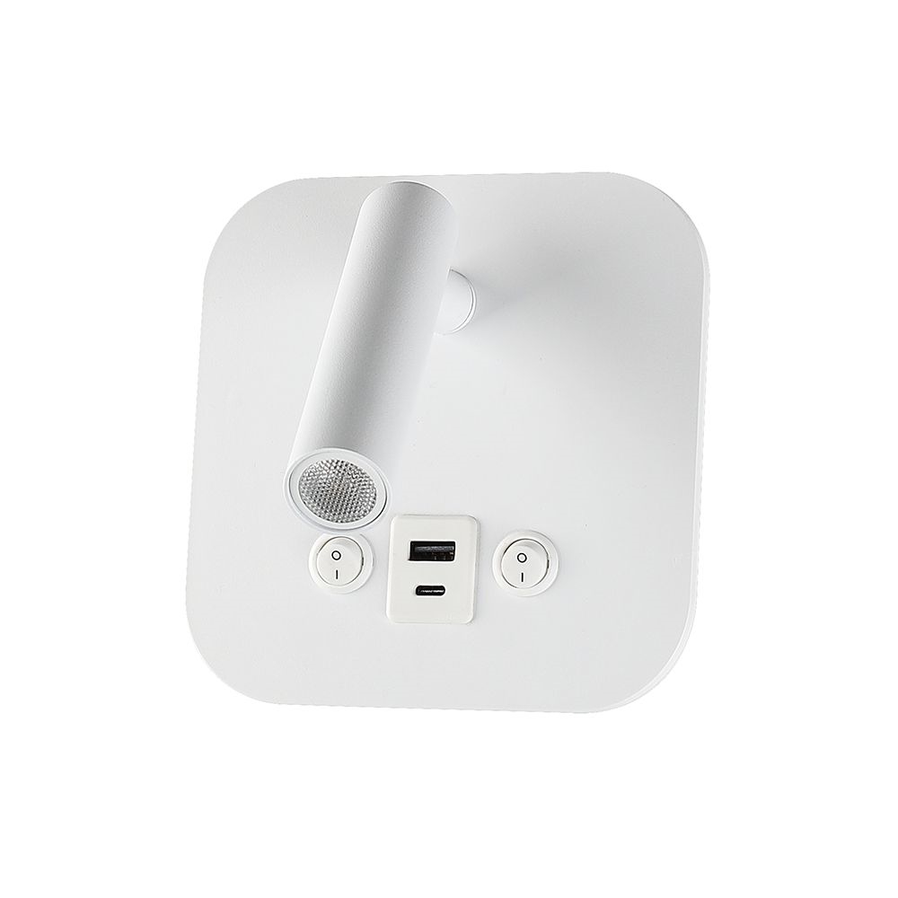 Oprawa V-TAC SKU240026 VT-80068-W 3000K 8W 830lm
