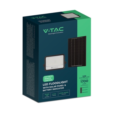 Naświetlacz V-TAC SKU24084 VT-204W CCT 12W 1700lm