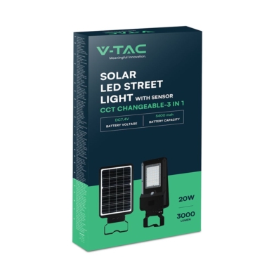 Naświetlacz V-TAC SKU24099 VT-ST20CCT 3000K-4000K-