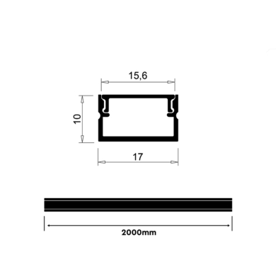 Profil V-TAC SKU24107 VT-71008