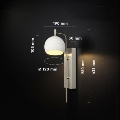 Oprawa V-TAC SKU24128 VT-89021 3000K 10W 1200lm