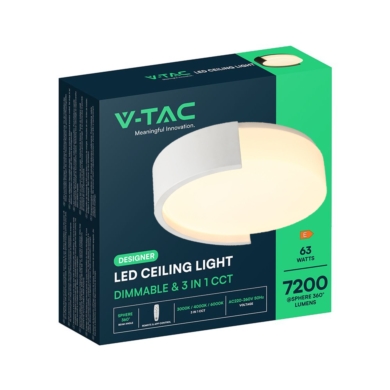 Oprawa V-TAC SKU24192 VT-84036 3000K-4000K-6000K 6