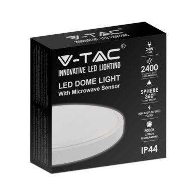 Oprawa V-TAC SKU7663 VT-8624S-W-RD 4000K 24W 2400l