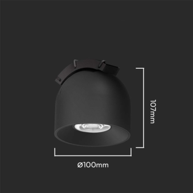 Oprawa V-TAC SKU23104 VT-41012 3000K 12W 800lm