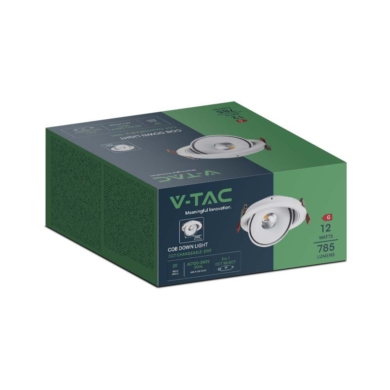 Oprawa V-TAC SKU10579 VT-2512 3000K-4000K-6400K 12