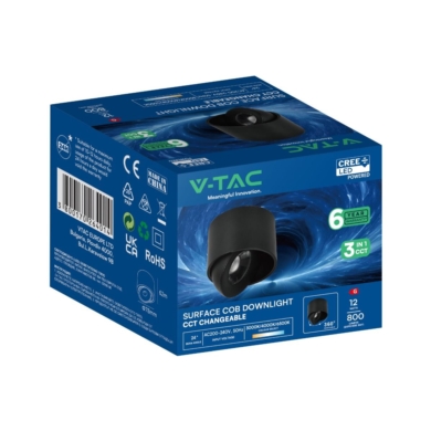Oprawa V-TAC SKU24475 VT-110012CCT 3000K-4000K-650