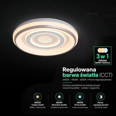 Oprawa V-TAC SKU24519 VT-84240 CCT 60W 4200lm