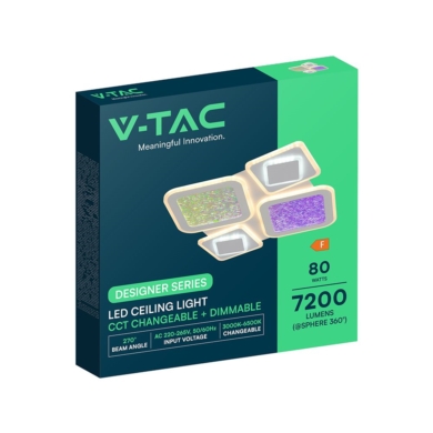 Oprawa V-TAC SKU24522 VT-84243 CCT 80W 7200lm