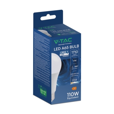 Żarówka V-TAC SKU2144576 VT-2017 4000K 17W 1710lm