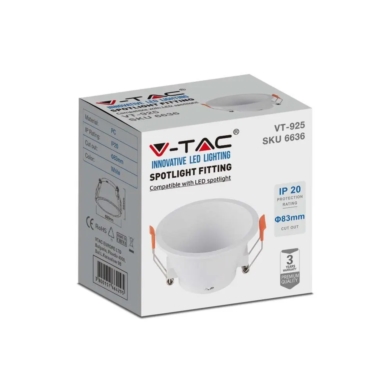 Oczko V-TAC SKU6636 VT-925-W