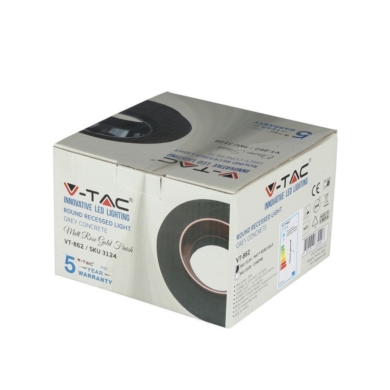 Oczko V-TAC SKU3124 VT-862-MGRD